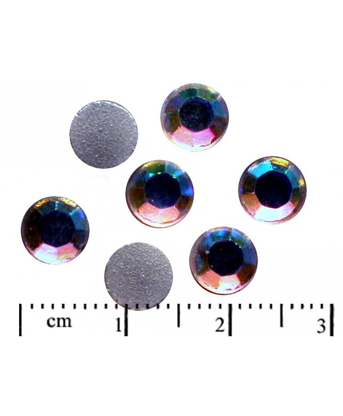 šatonová růže extra - ss30, krystal / AB