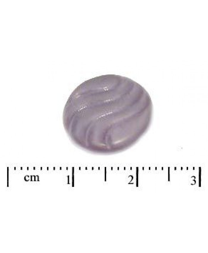 Knoflík fialový č. 13 - 14mm, světlá fialová sytá + mat