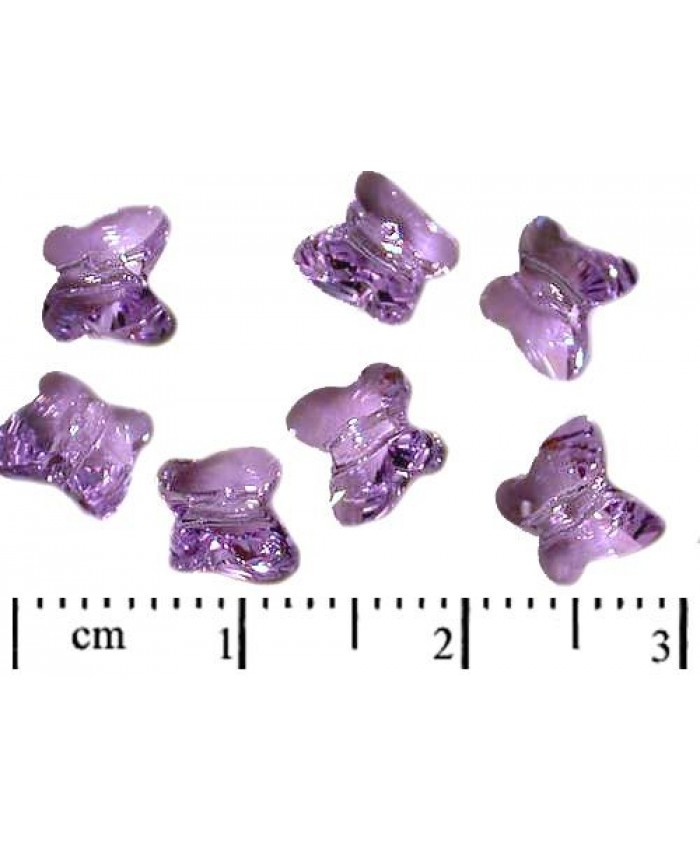 Swarovski, 5754 motýl - 6mm, violet